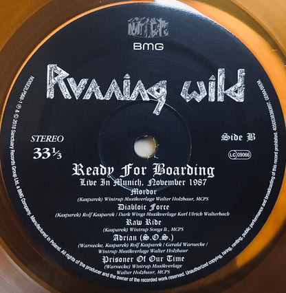 Running Wild : Ready For Boarding (2xLP, Album, Ltd, RE, RM, Ora)