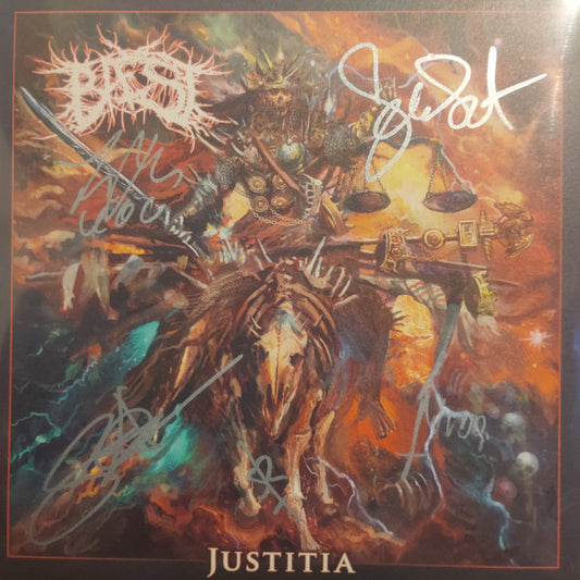 Bæst (2) : Justitia (12", EP, Pin + CD, EP + Ltd)