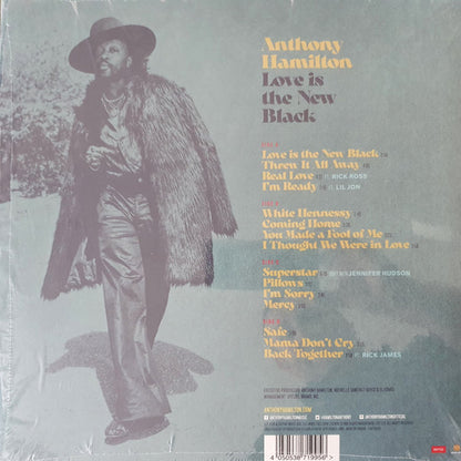 Anthony Hamilton : Love Is The New Black (2xLP, Album, Gol)