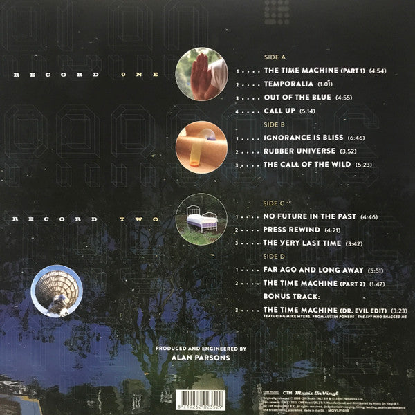 Alan Parsons : The Time Machine (2xLP, Album, RE, 180)