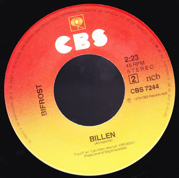 Bifrost (4) : Det Er Morgen (7")