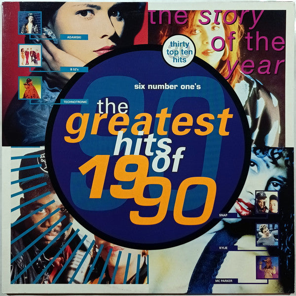 Various : The Greatest Hits Of 1990 (2xLP, Comp)