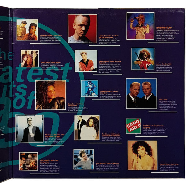 Various : The Greatest Hits Of 1990 (2xLP, Comp)