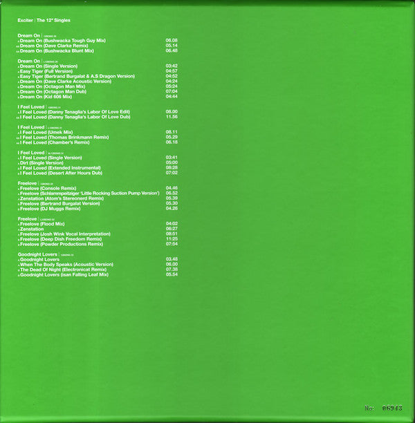 Depeche Mode : Exciter | The 12" Singles (Box, Comp, Ltd, Num + 12", Single, RE + 12", Singl)
