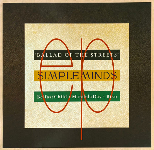 Simple Minds : Ballad Of The Streets (12", EP)