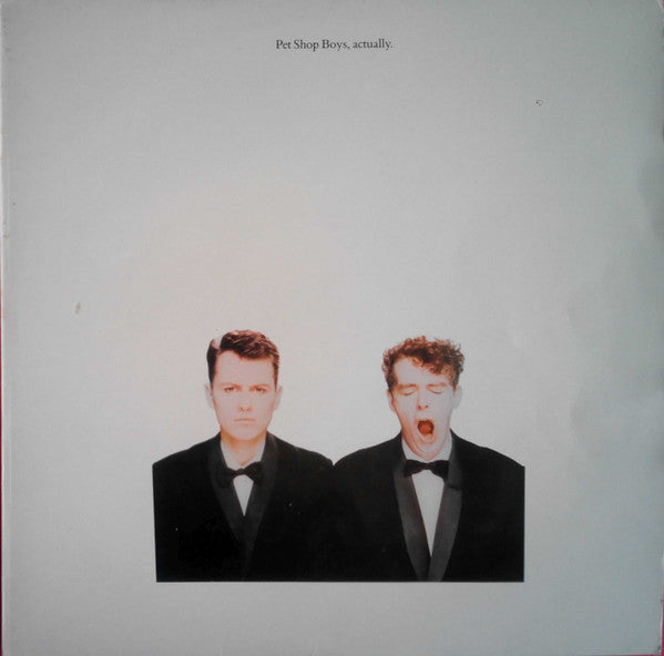Pet Shop Boys : Actually (LP, Album)