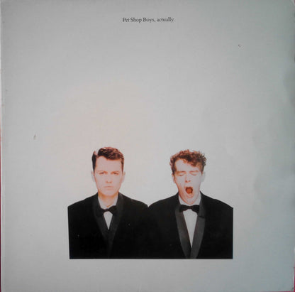Pet Shop Boys : Actually (LP, Album)