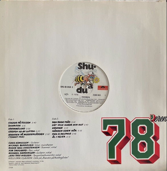 Shu-Bi-Dua : 78'eren (LP, Album, Cus)