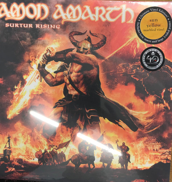 Amon Amarth : Surtur Rising (LP, Album, RE, Yel)