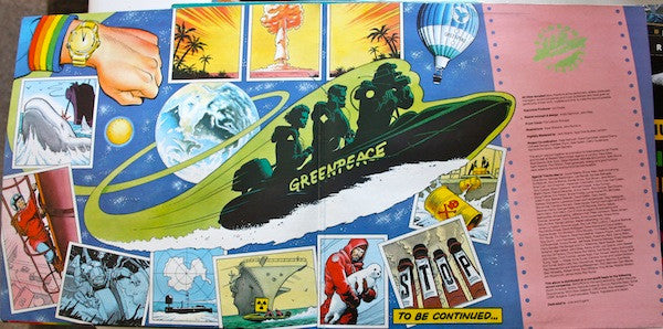Various : Greenpeace Rainbow Warriors (2xLP, Comp, Gat)