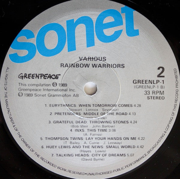 Various : Greenpeace Rainbow Warriors (2xLP, Comp, Gat)