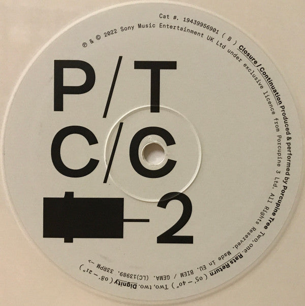 Porcupine Tree : Closure / Continuation (2xLP, Album, Whi)