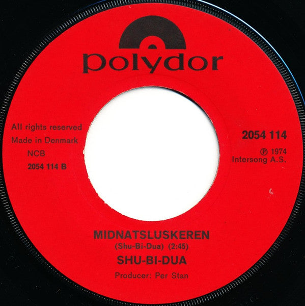 Shu-Bi-Dua : Lulu Rocken Går / Midnatsluskeren (7", Single, Lar)