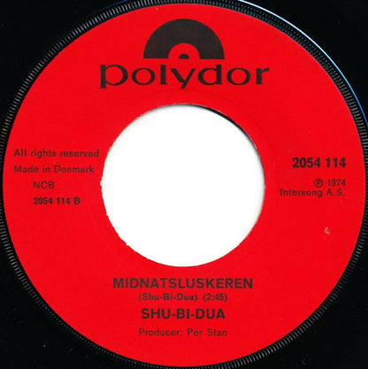 Shu-Bi-Dua : Lulu Rocken Går / Midnatsluskeren (7", Single, Lar)