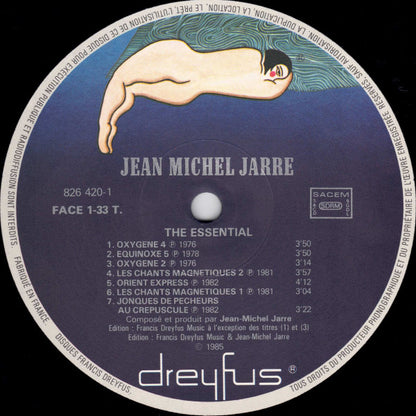 Jean-Michel Jarre : The Essential - 1976 • 1986 (LP, Comp)