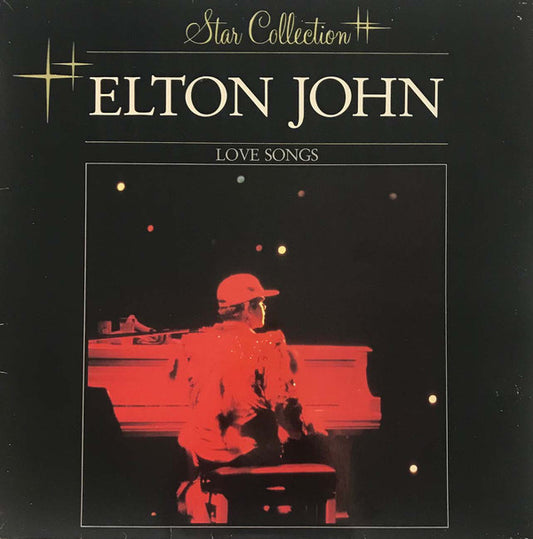 Elton John : Love Songs (LP, Comp, Gat)