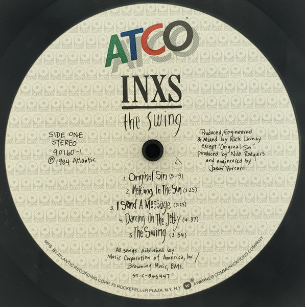 INXS : The Swing (LP, Album, All)