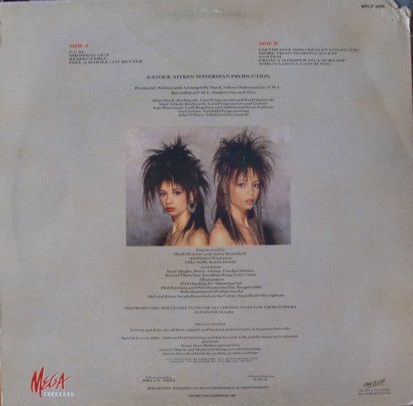 Mel & Kim : F.L.M. (LP, Album)