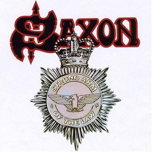 Saxon : Strong Arm Of The Law (LP, Album, Gat)