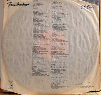 J.J. Cale : Troubadour (LP, Album, RE)