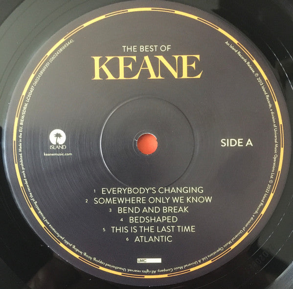Keane : The Best Of Keane (2xLP, Comp, RE, Gat)