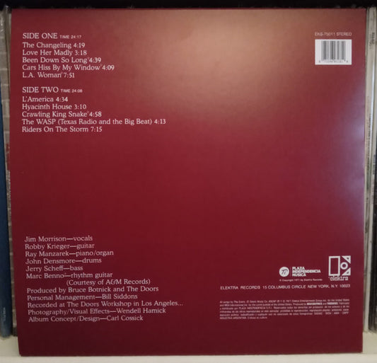 The Doors : L.A. Woman (LP, Album, RE,  Gr)