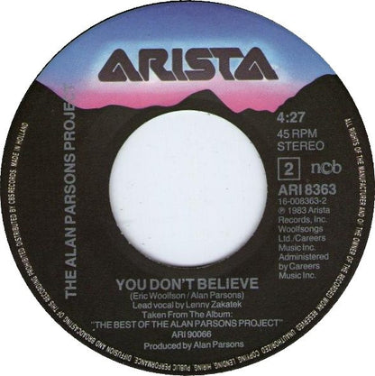 The Alan Parsons Project : Don't Answer Me (7", Single)