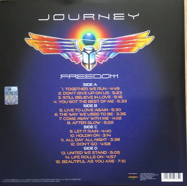 Journey : Freedom (2xLP, Album, Gat)