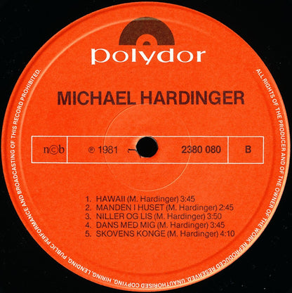 Michael Hardinger : Michael Hardinger (LP, Album, Lon)