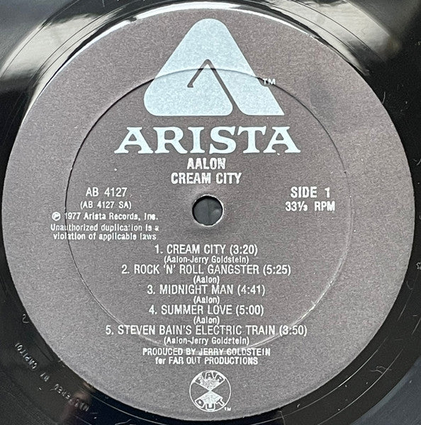 Aalon : Cream City (LP, Album, All)