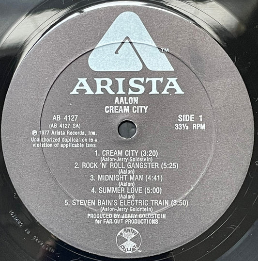 Aalon : Cream City (LP, Album, All)