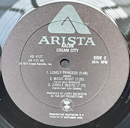 Aalon : Cream City (LP, Album, All)