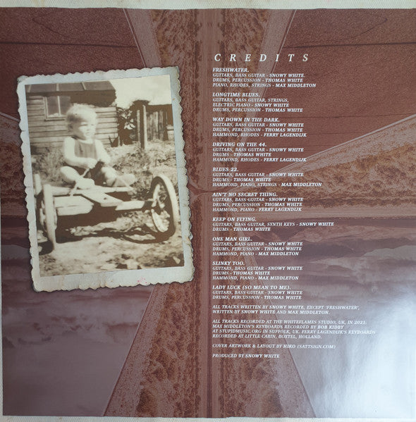 Snowy White : Driving On The 44 (LP, Album, Ltd, 180)