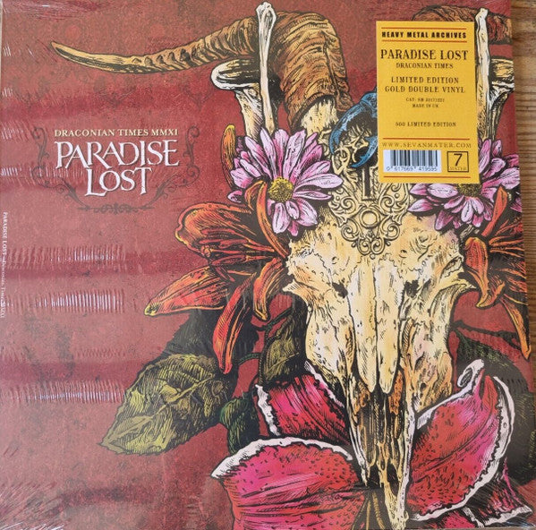 Paradise Lost : Draconian Times MMXI (2xLP, Album, Ltd, RE, Gol)