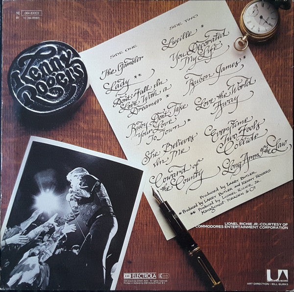 Kenny Rogers : Greatest Hits (LP, Comp, RE)