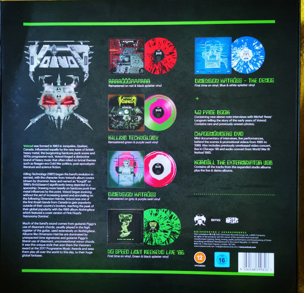 Voïvod : Forgotten In Space (Box, Comp, Dlx + LP, RE, RM, Red + LP, RE, RM, Gre)