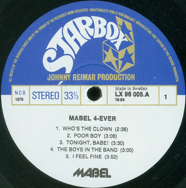Mabel (2) : Mabel 4-Ever (LP, Album)