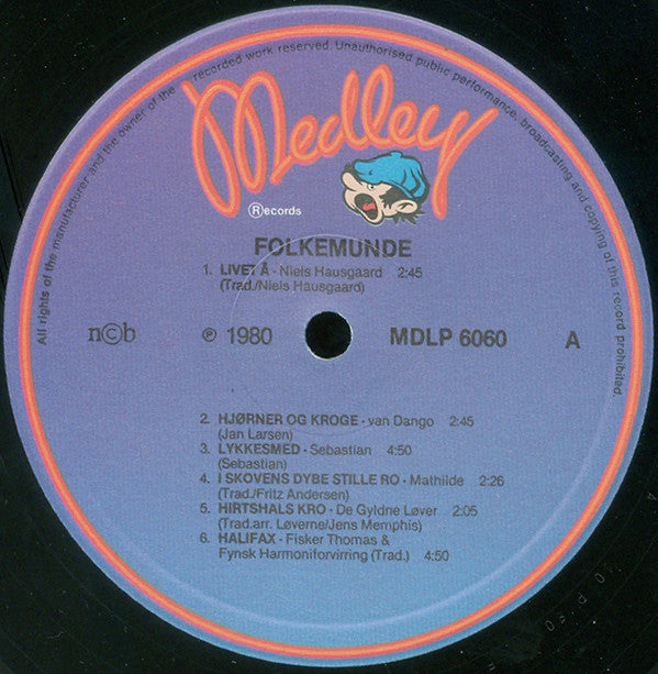 Various : Folkemunde (LP, Comp)