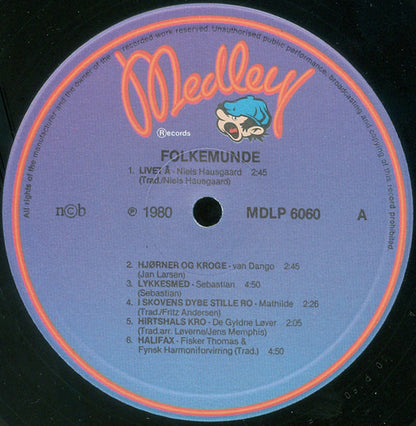 Various : Folkemunde (LP, Comp)