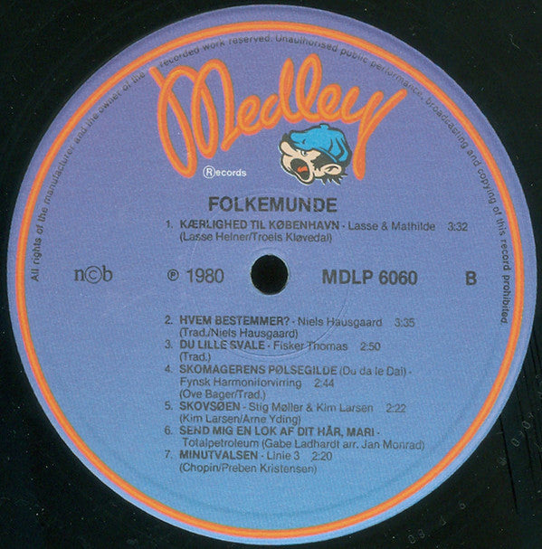 Various : Folkemunde (LP, Comp)