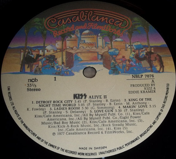 Kiss : Alive II (2xLP, Album)