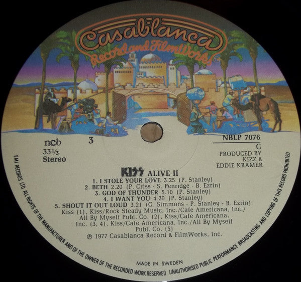 Kiss : Alive II (2xLP, Album)