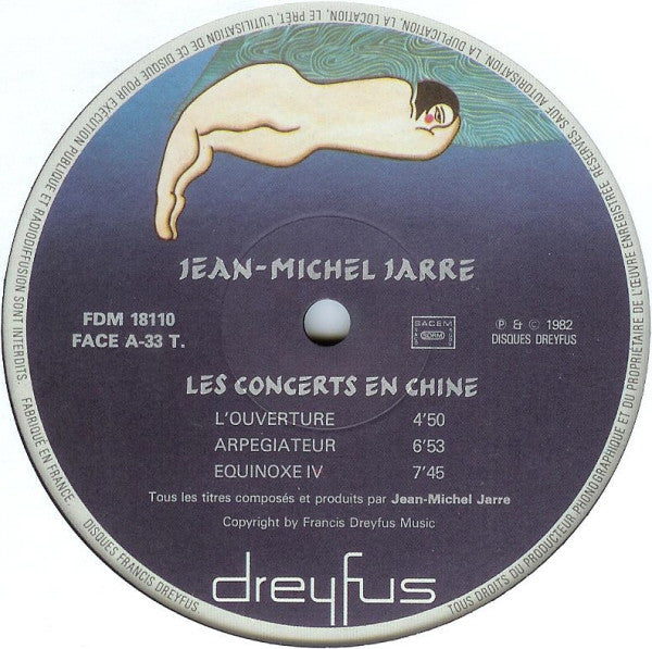 Jean-Michel Jarre : Les Concerts En Chine (2xLP, Album)