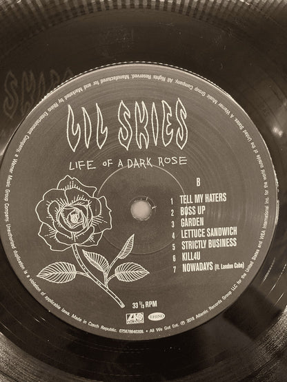 Lil Skies : Life Of A Dark Rose (LP, Album, Mixtape, RE, Bla)