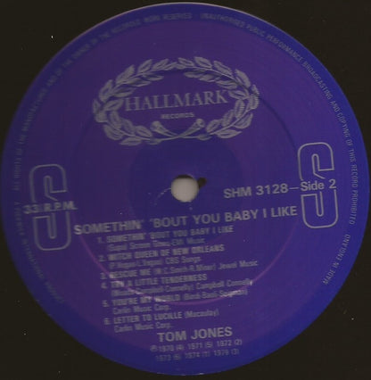 Tom Jones : Somethin' 'Bout You Baby I Like (LP, Comp)