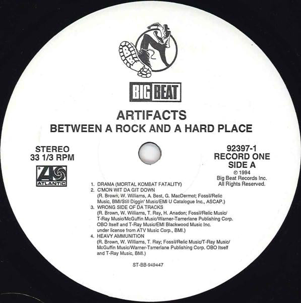 Artifacts : Between A Rock And A Hard Place (2xLP, Album)
