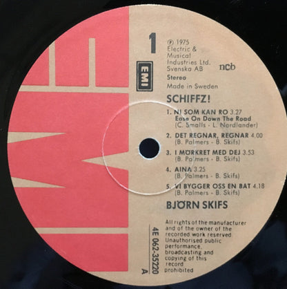 Björn Skifs : Schiffz! (LP, Album, Gat)