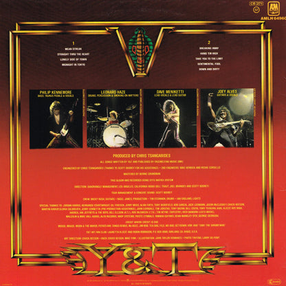 Y & T : Mean Streak (LP, Album)