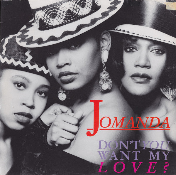Jomanda : Don't You Want My Love (12", EP)