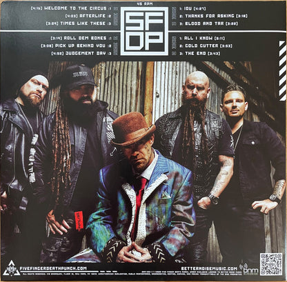 Five Finger Death Punch : AfterLife (2xLP, Album, Whi)